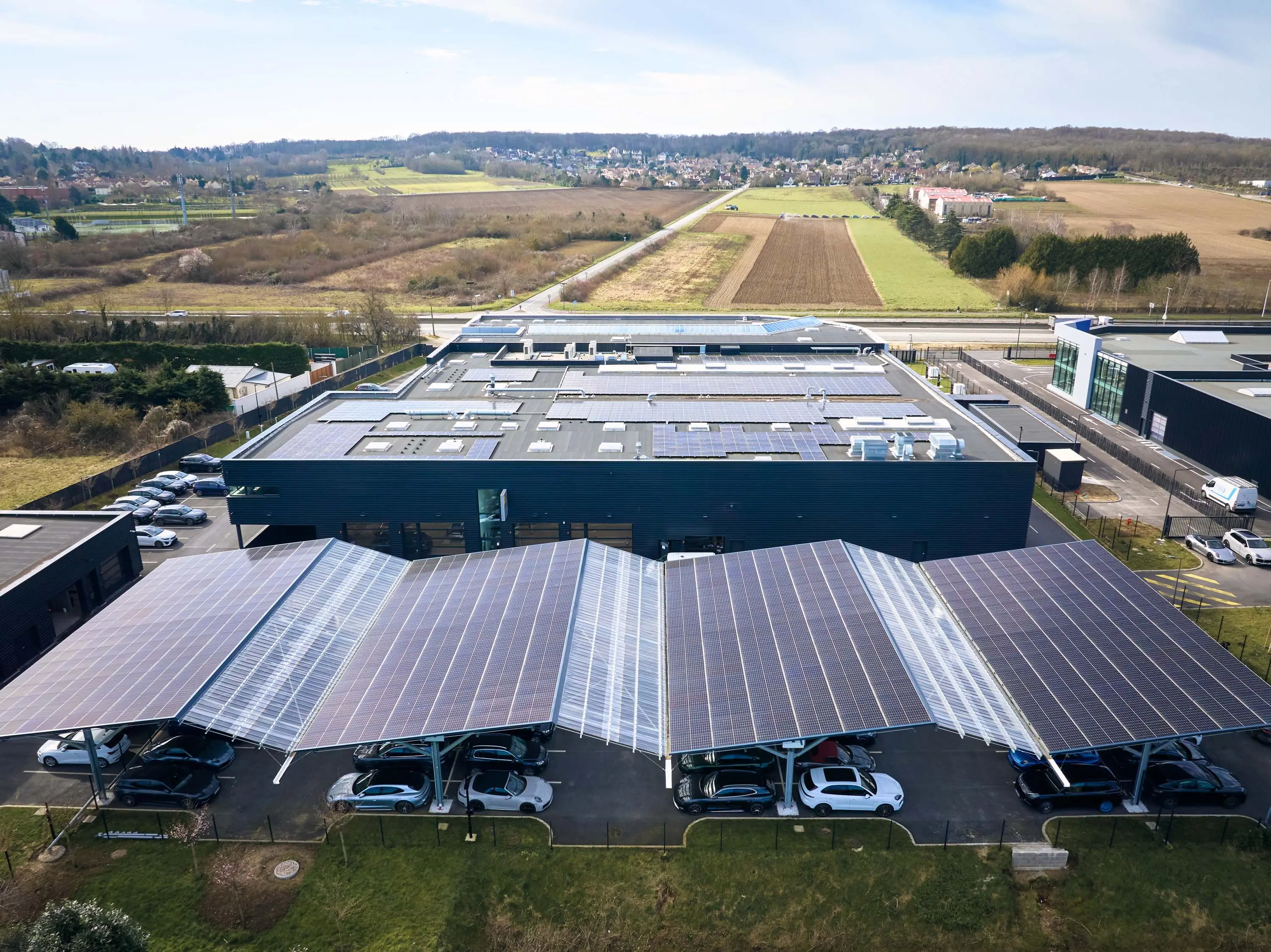 Parc solaire entreprise